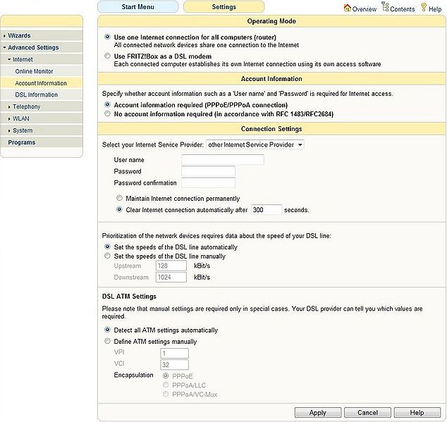 Hoe configureer ik ADSL en telefonie op FRITZ!Box Fon WLAN 7113